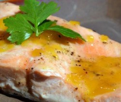 saumon poisson érable